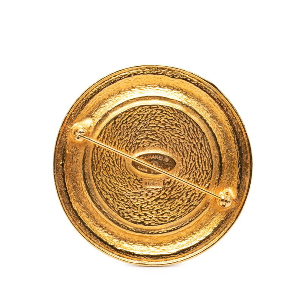 CHANEL Vintage Gold Brooch - Picture 2 of 4
